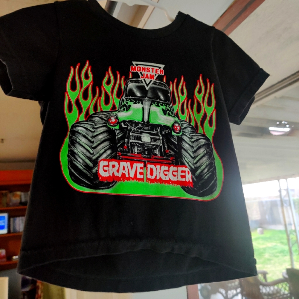 Monster Jam Gravedigger shirt